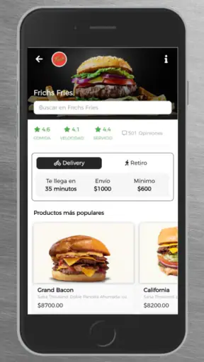 Frich screenshot