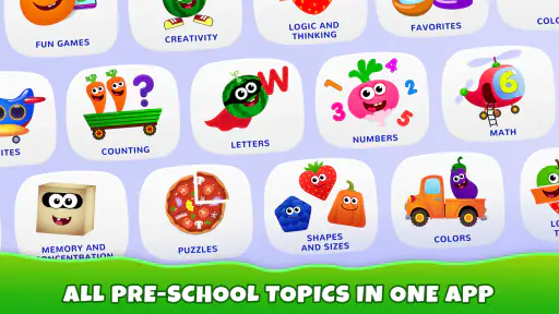 Funny Food Games for Kids! screenshot