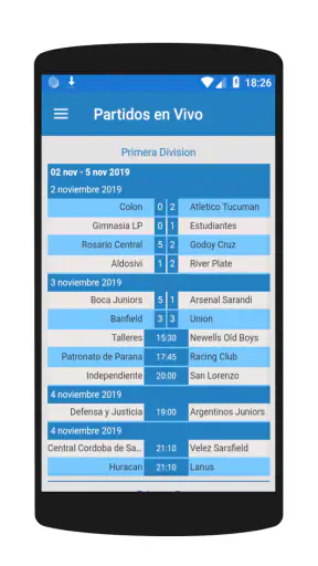 Futbol Argentino en vivo screenshot