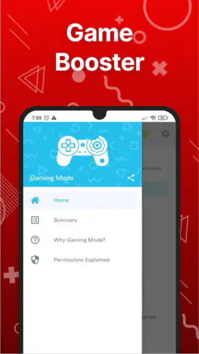 Gaming Mode - لعبة الداعم screenshot