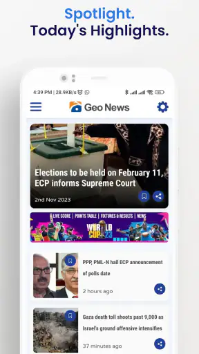 Geo News screenshot