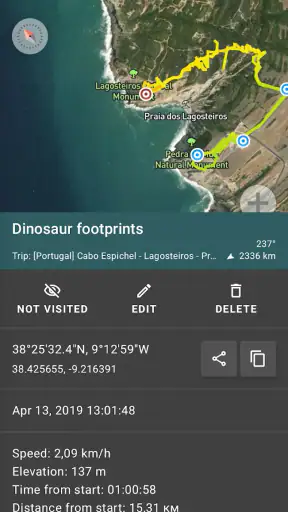 Geo Tracker - GPS tracker screenshot