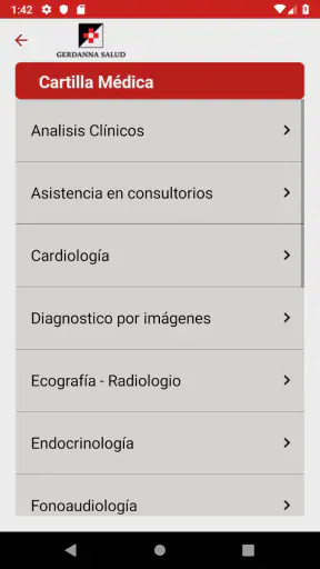 GERDANNA SALUD screenshot