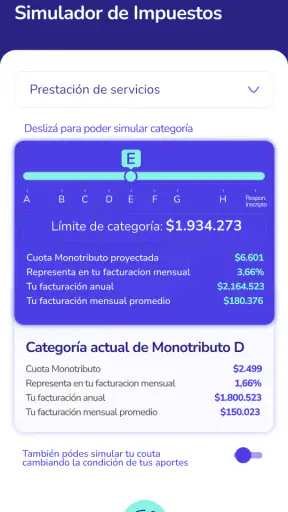Gestorando tu Monotributo screenshot