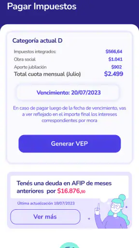 Gestorando tu Monotributo screenshot