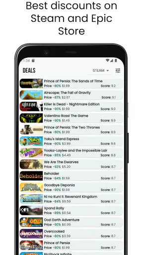 GET - Steam & Epic Games Alert screenshot