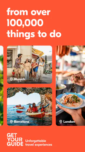 GetYourGuide: Plan & Book screenshot