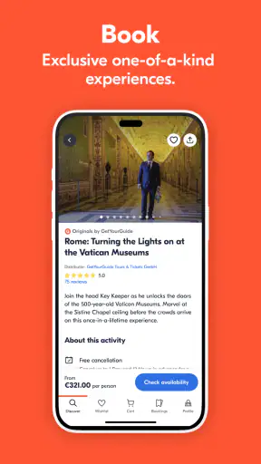 GetYourGuide: Plan & Book screenshot