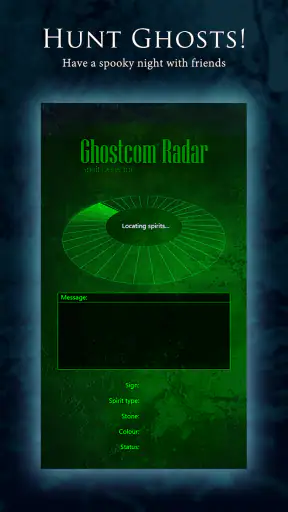 Ghostcom™ Radar Pro Messages screenshot