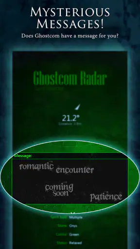 Ghostcom™ Radar Pro Messages screenshot