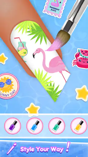 Girls Nail Salon - Nail Games screenshot