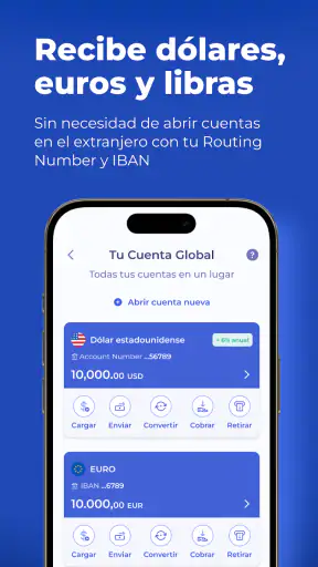 Global66: paga, envía, y más screenshot