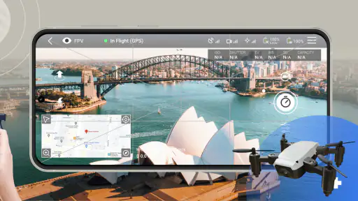 Go Fly Drone models controller screenshot