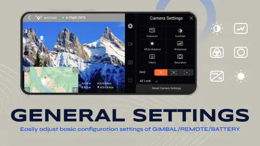 Go Fly Drone models controller screenshot