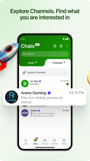 GoChat Messenger: Video Calls screenshot