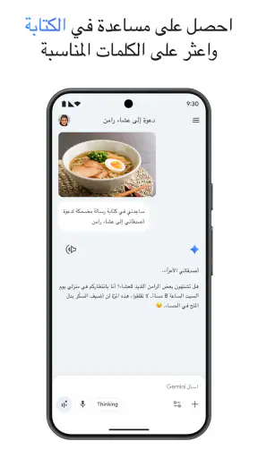Google Gemini screenshot
