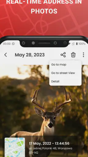 GPS Camera with Time Stamp screenshot