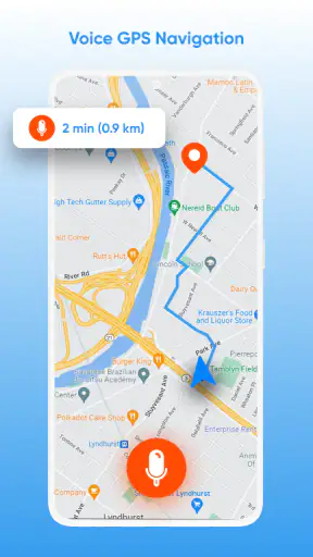 GPS طريق مكتشف الملاحة screenshot