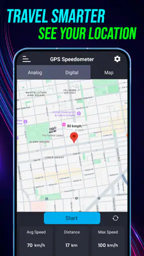 GPS عداد السرعة - تعقب السرعة screenshot