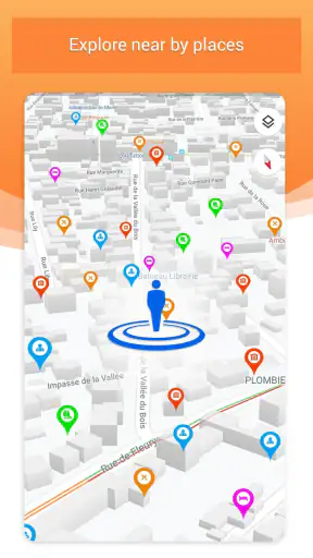 GPS وخرائط بدون اتصال وإرشادات screenshot