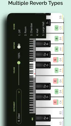Grand Piano and Keyboard screenshot