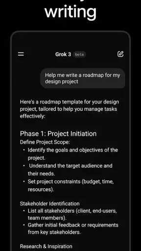 Grok screenshot