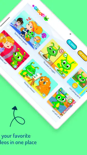 Groovy The Martian for kids screenshot