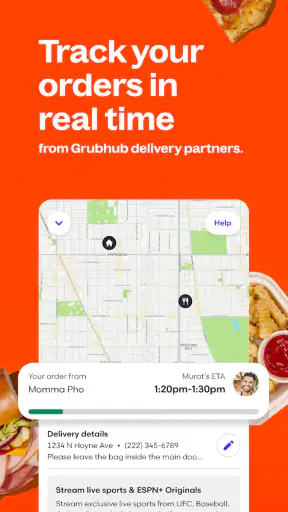 Grubhub: Food Delivery screenshot