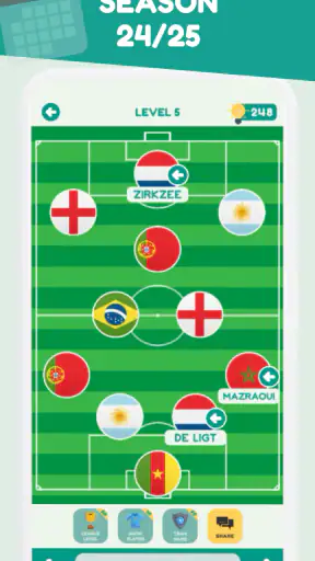 Guess Football Teams Quiz 2025 screenshot