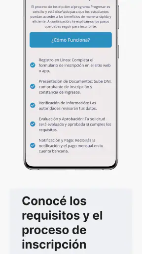 Guía Progresar screenshot