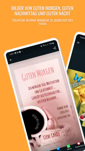Guten tag grüße mit bildern screenshot