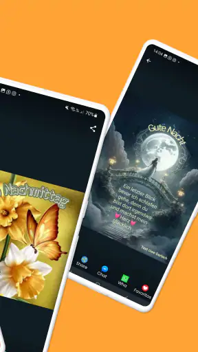 Guten tag grüße mit bildern screenshot