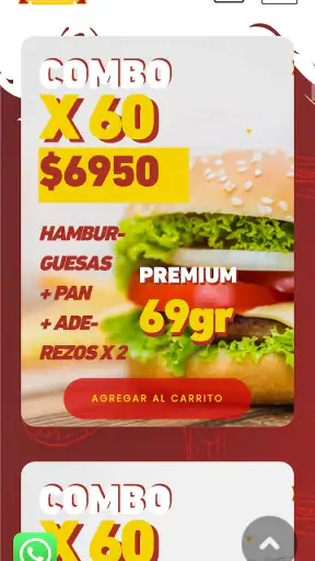 Hamburguesas La Plata screenshot