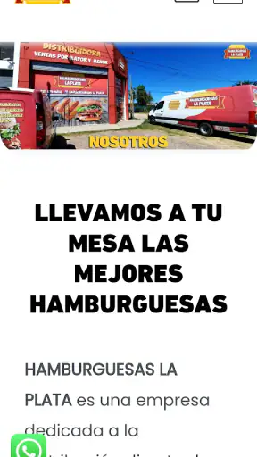 Hamburguesas La Plata screenshot