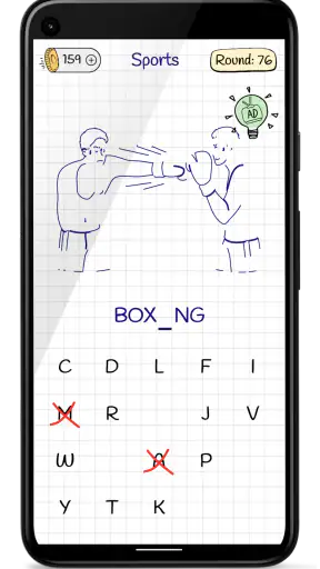Hangman Kids - Word game screenshot