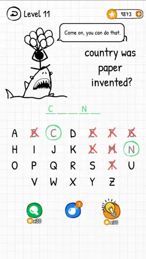 Hangman Words: 2 player games screenshot