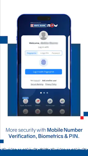 HDFC Bank MobileBanking App screenshot