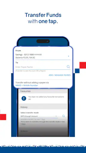 HDFC Bank MobileBanking App screenshot