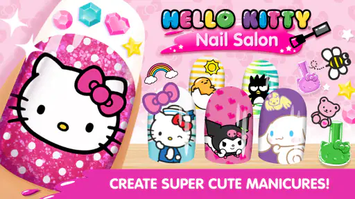 Hello Kitty Nail Salon screenshot