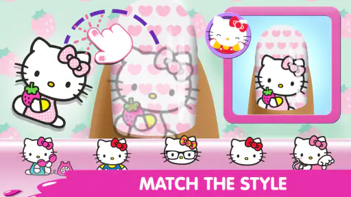 Hello Kitty Nail Salon screenshot
