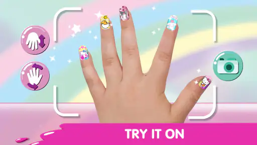 Hello Kitty Nail Salon screenshot