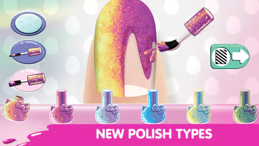 Hello Kitty Nail Salon screenshot