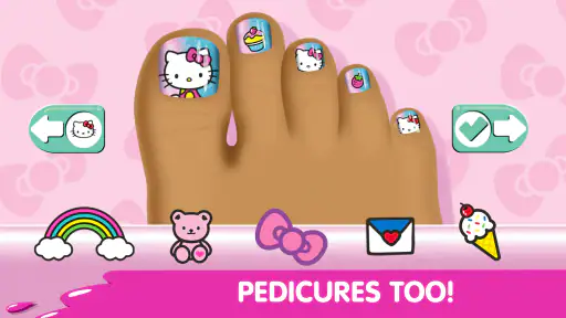 Hello Kitty Nail Salon screenshot