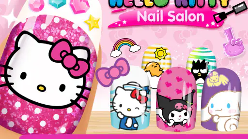 Hello Kitty Nail Salon screenshot