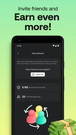 HeyCash: Surveys for Money screenshot