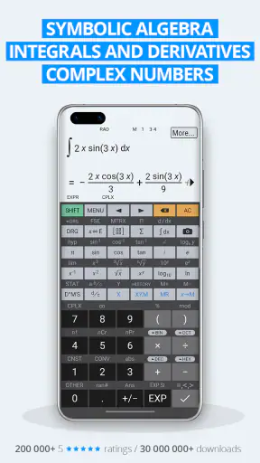 HiPER Scientific Calculator screenshot