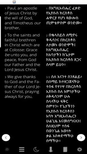 Holy Bible In Amharic/English  screenshot