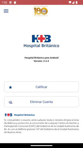 Hospital Británico screenshot