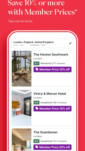 Hotels.com: حجز الفنادق screenshot