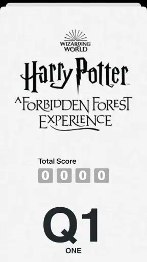 HP Forbidden Forest Experience screenshot